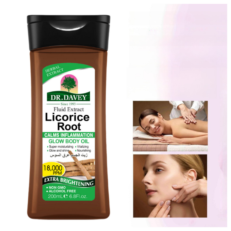 Licorice Root Sticks - 200ml huile pour le corps de